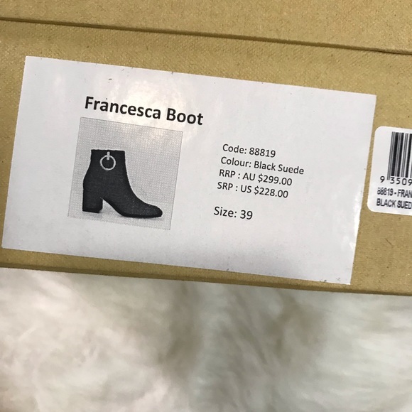 The Mode Collective☀️Francesca boot in black suede - Picture 9 of 12